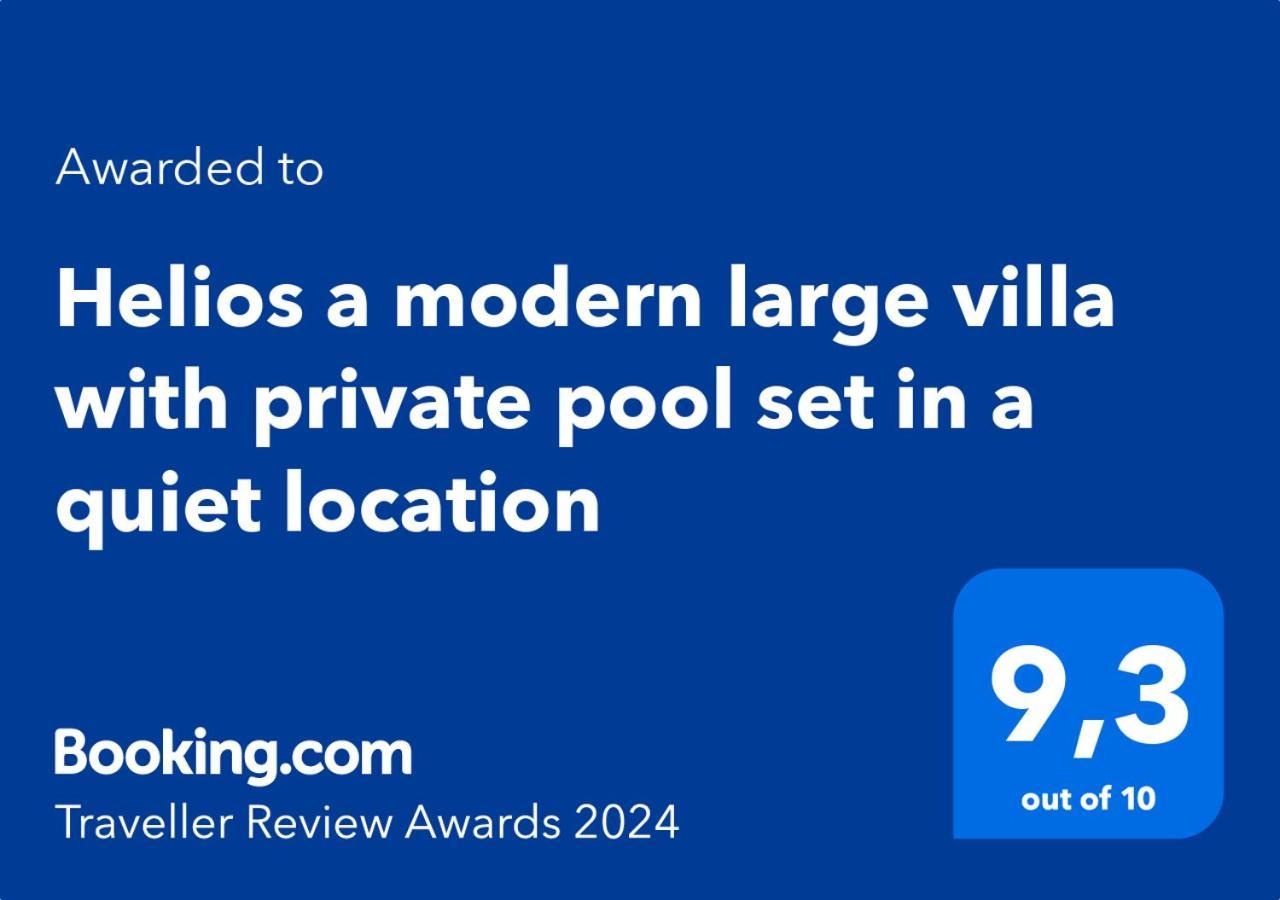 Helios A Modern Large Villa With Private Pool Set In A Quiet Location Stavros  Luaran gambar