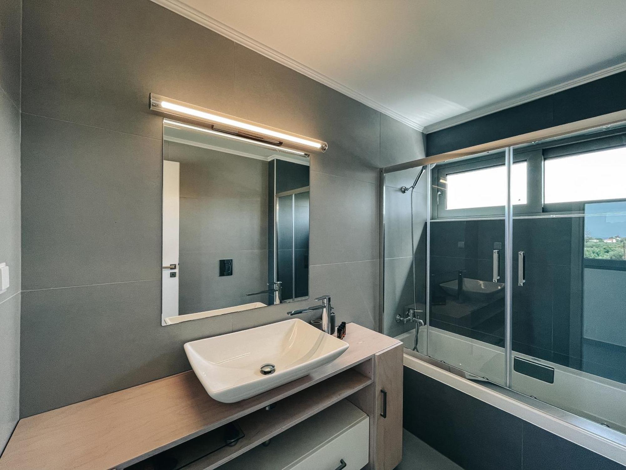 Helios A Modern Large Villa With Private Pool Set In A Quiet Location Stavros  Luaran gambar