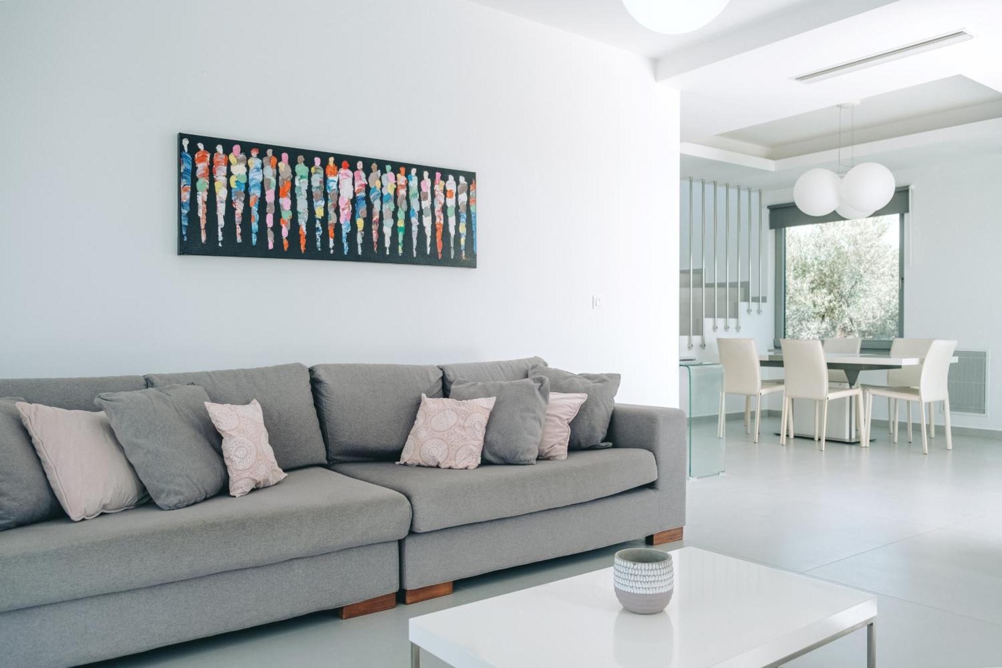 Helios A Modern Large Villa With Private Pool Set In A Quiet Location Stavros  Luaran gambar